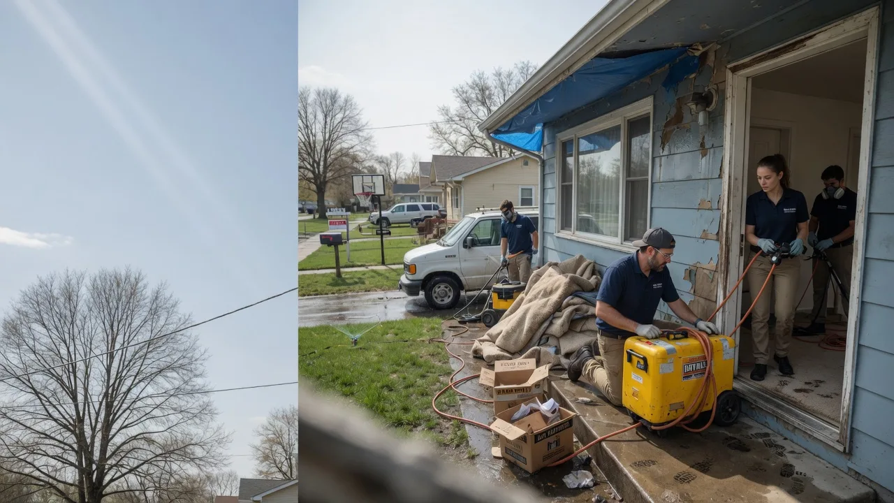 Basement Flood Cleanup in Emerson, AR near me